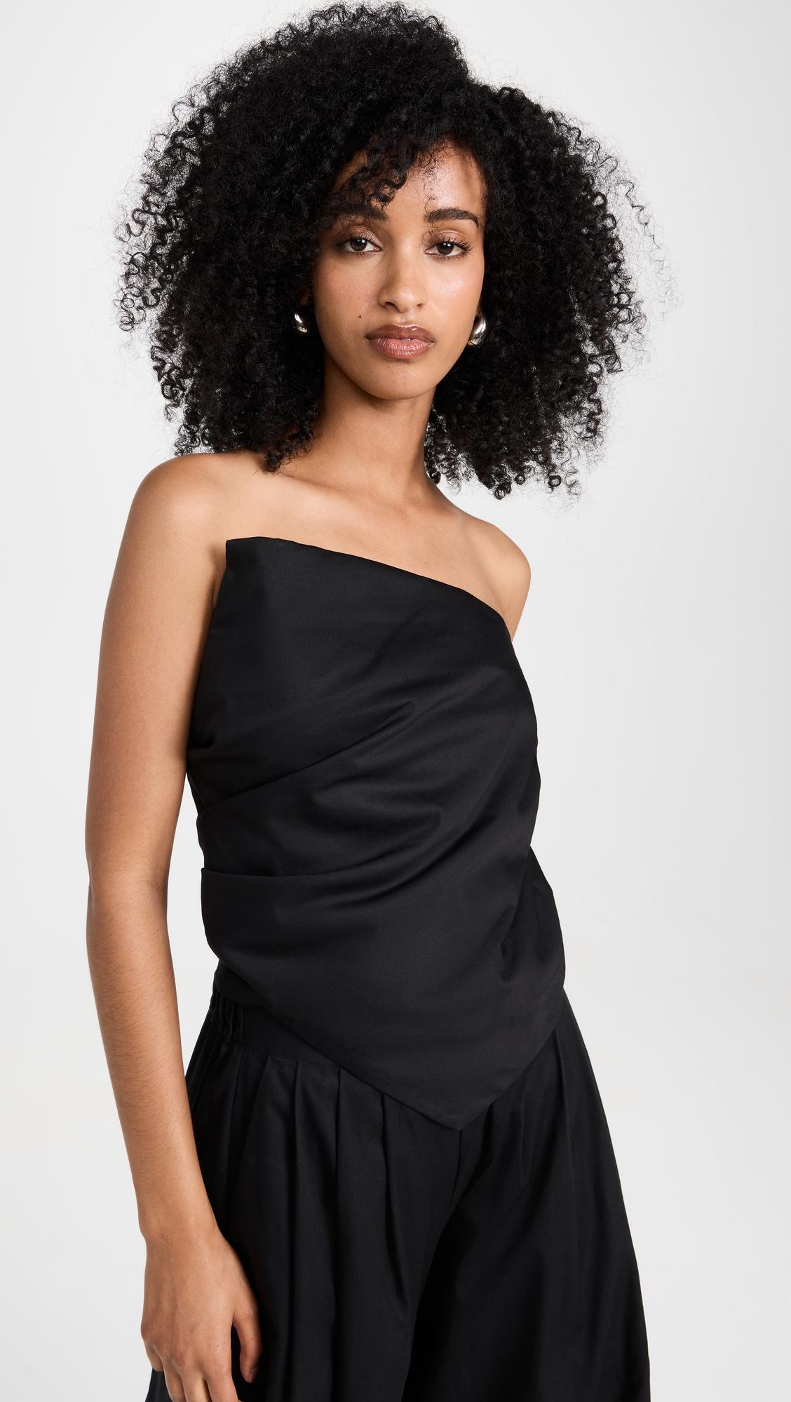 arlo strapless top