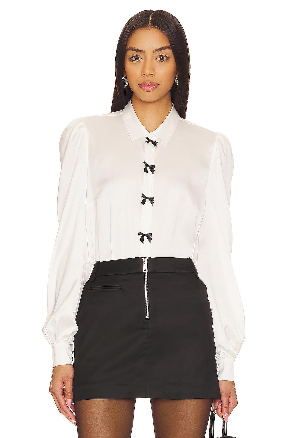 arly bow blouse