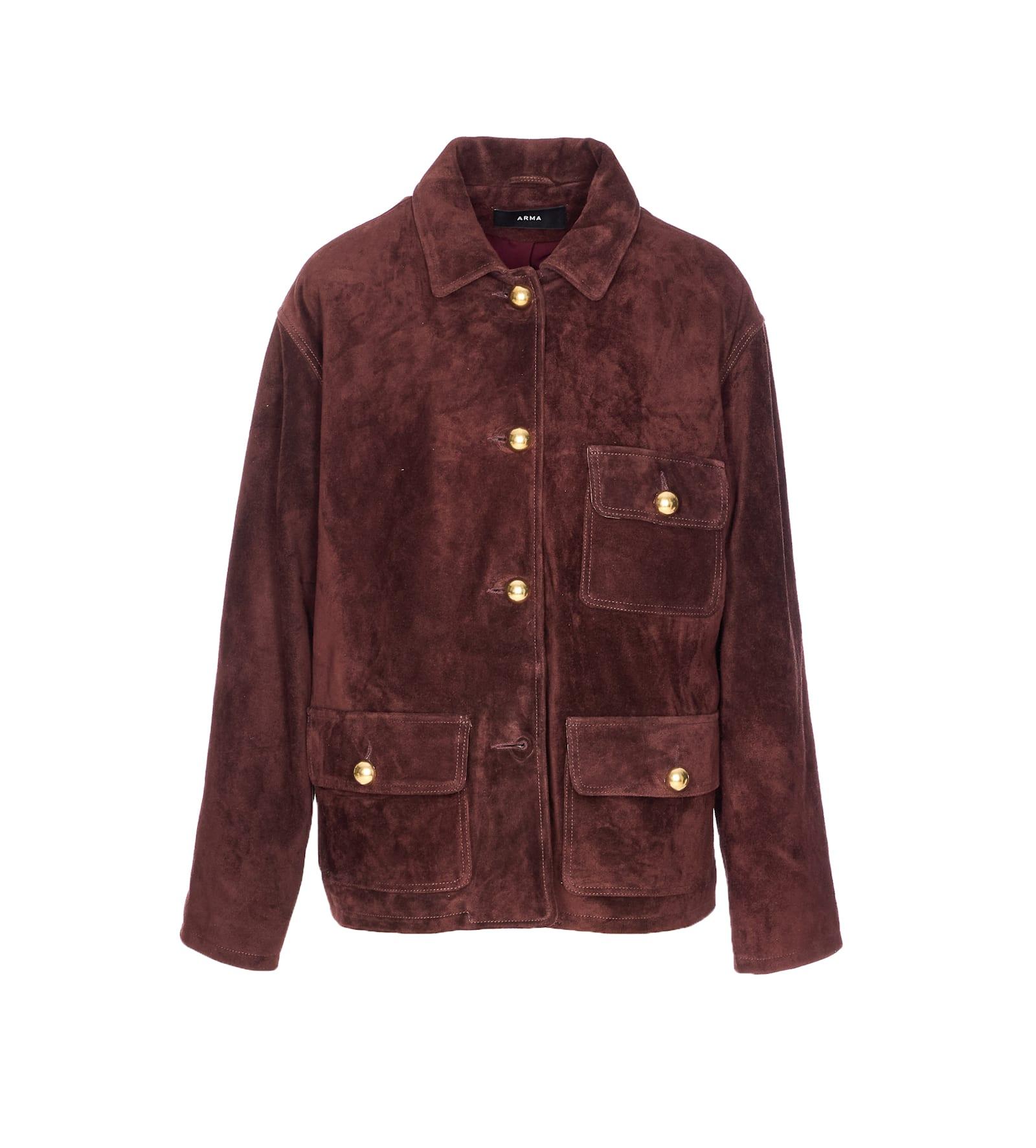 arma rosia suede jacket