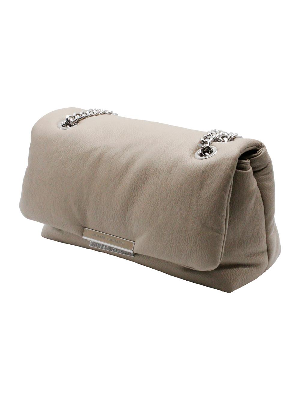 armani exchange bags sand beige 100eco - women