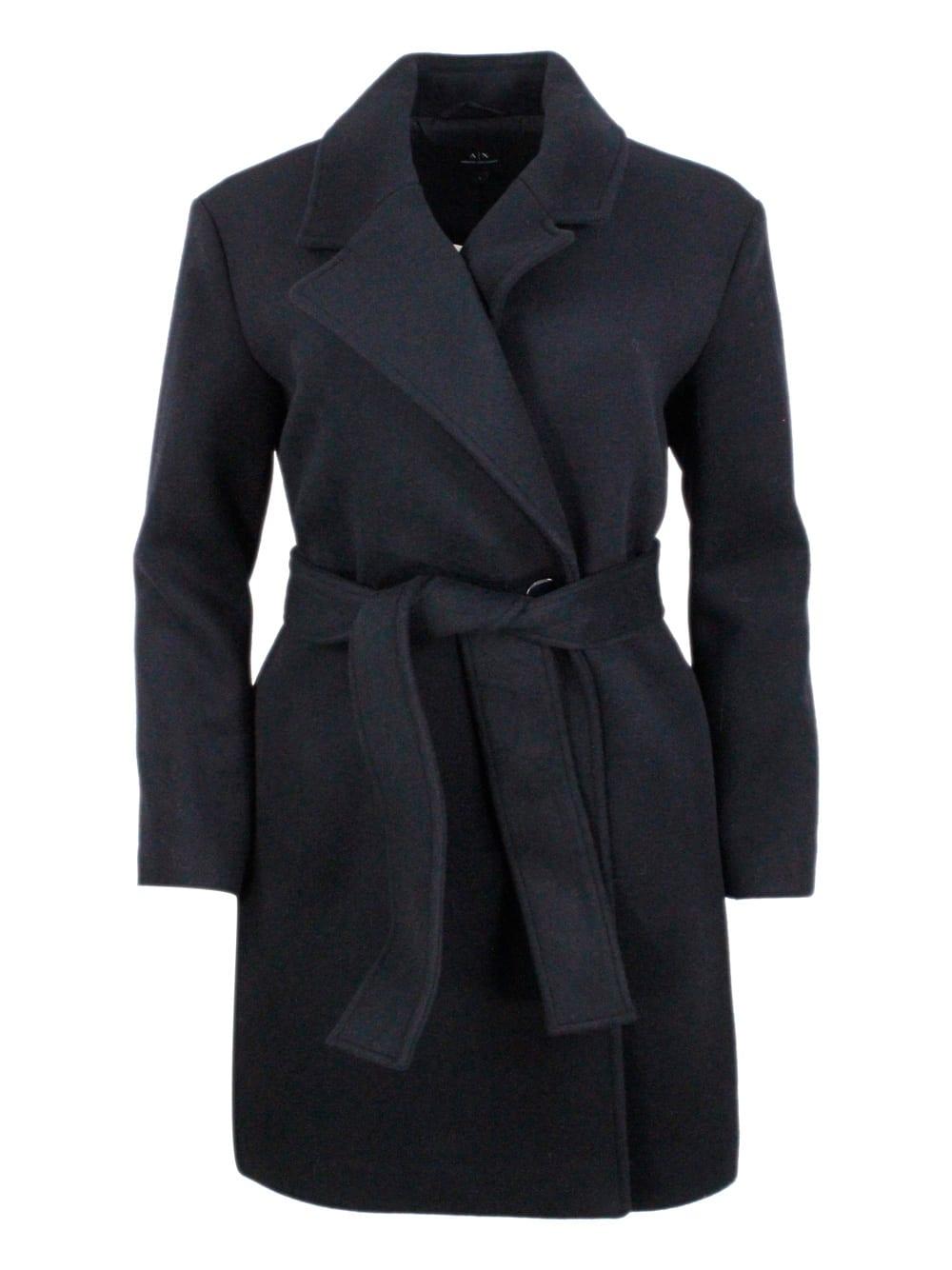armani exchange coat