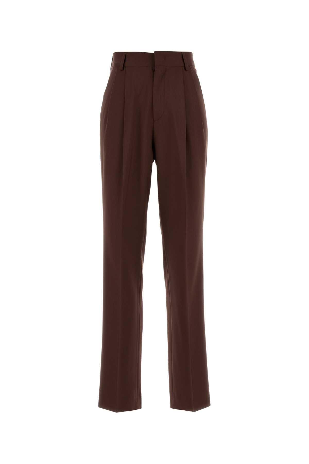 armarium chocolate wool celia pant