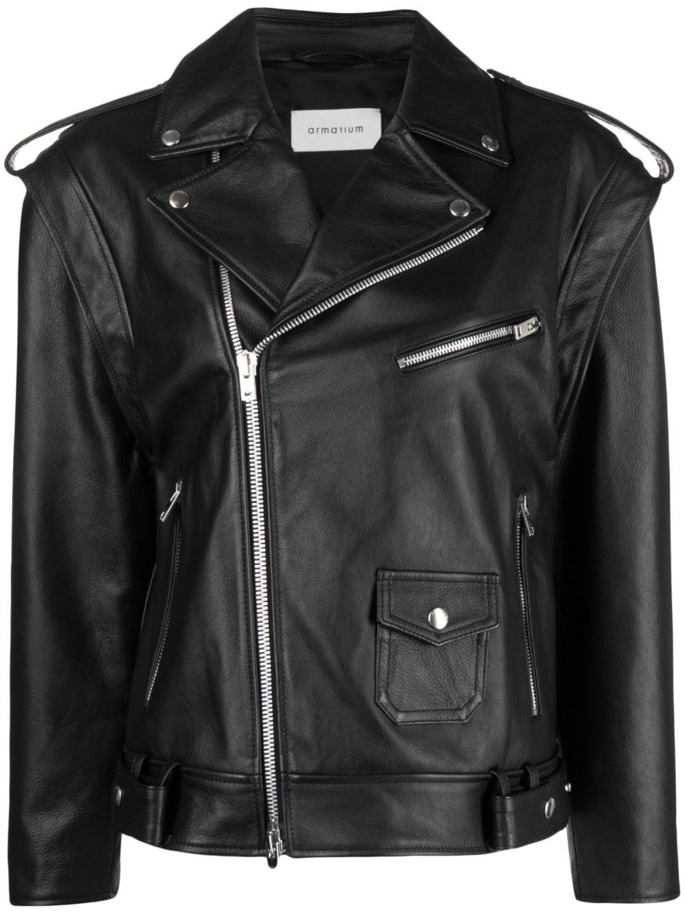armarium jackets black leather - women