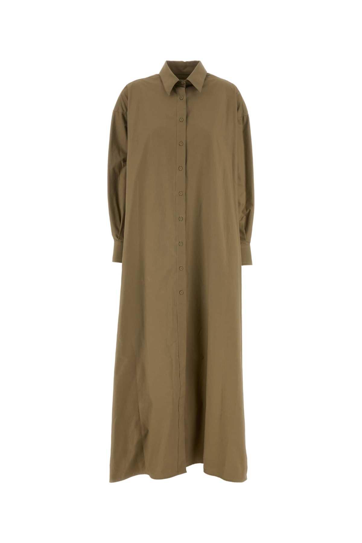 armarium mud stretch poplin oversize shirt dress