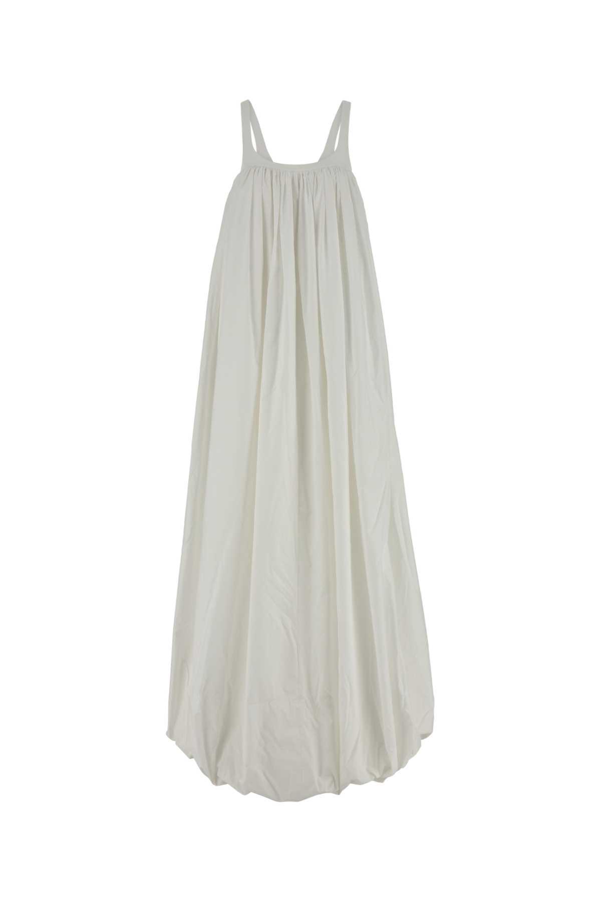 armarium white poplin nora dress