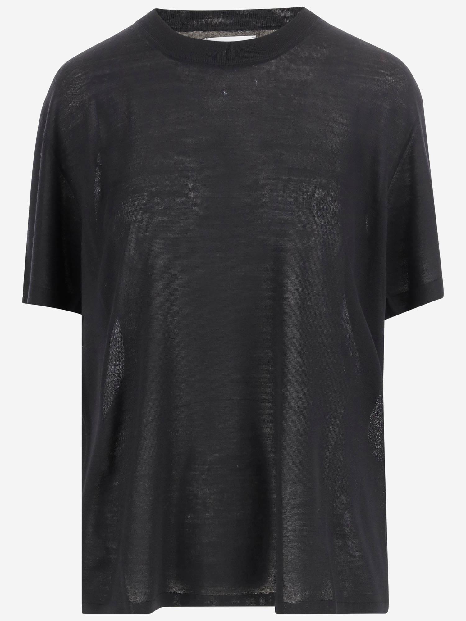 armarium wool t-shirt with logo