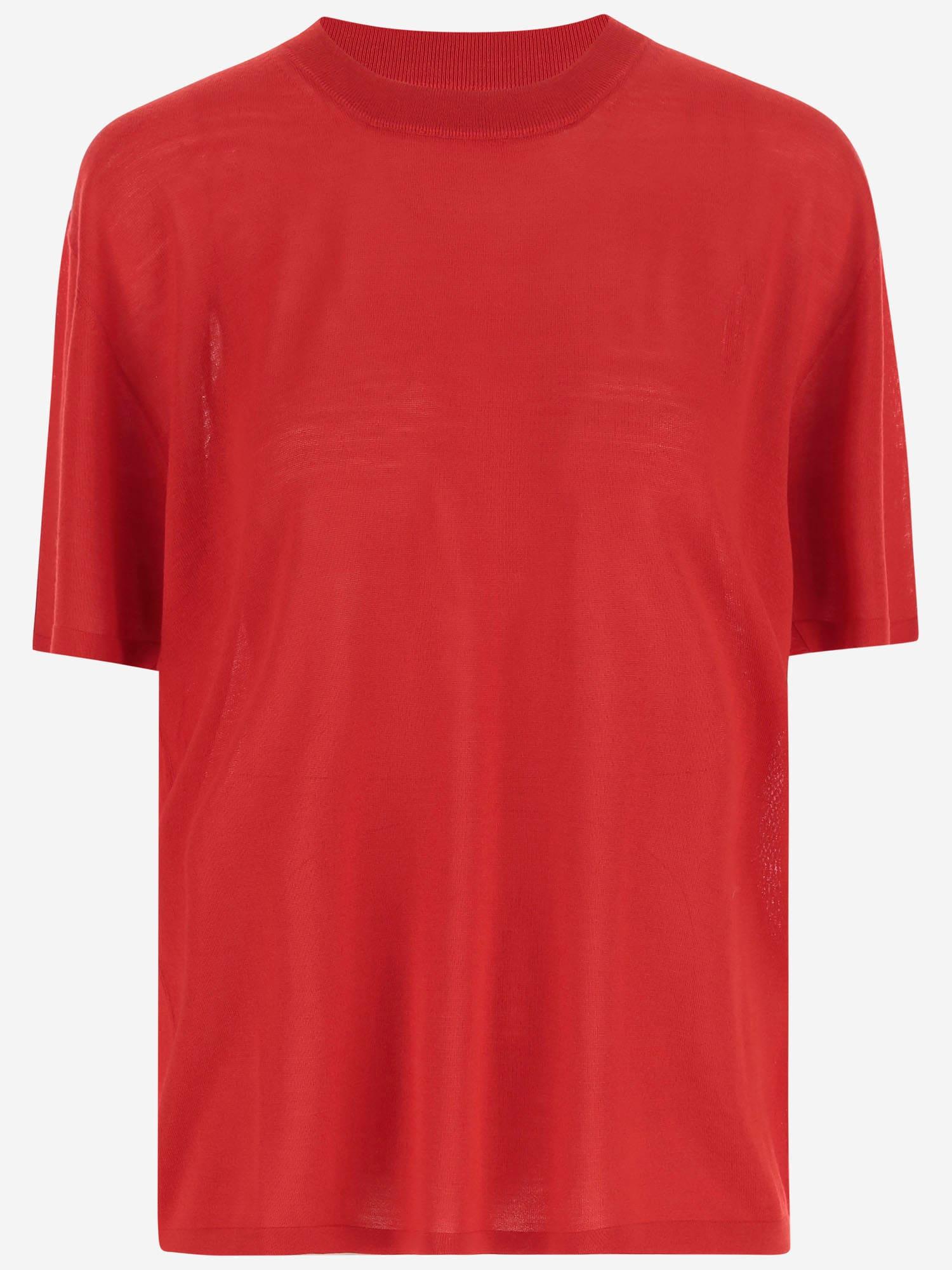 armarium wool t-shirt with logo