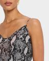 arouba knit ruffled maxi dress