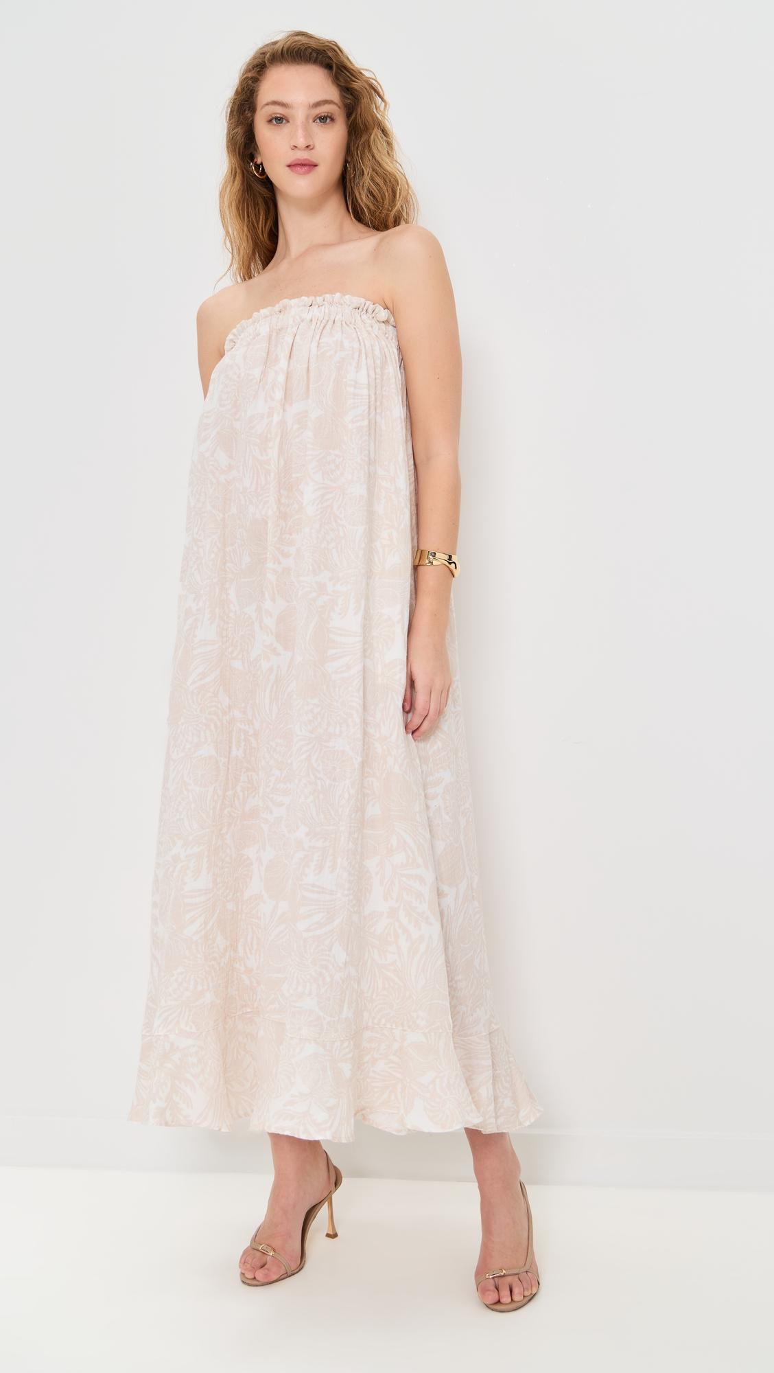 around the world maxi dress