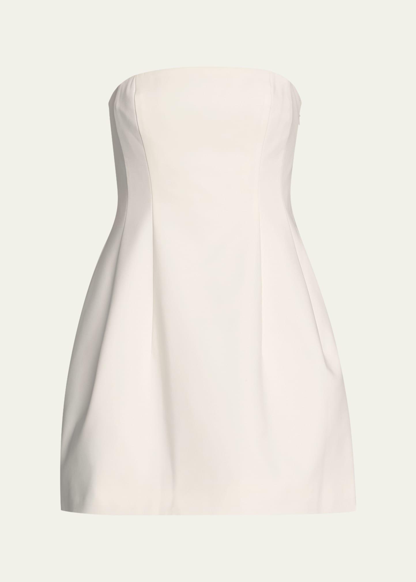 arta strapless bustier mini dress