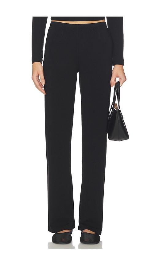 artless lou pants in black.