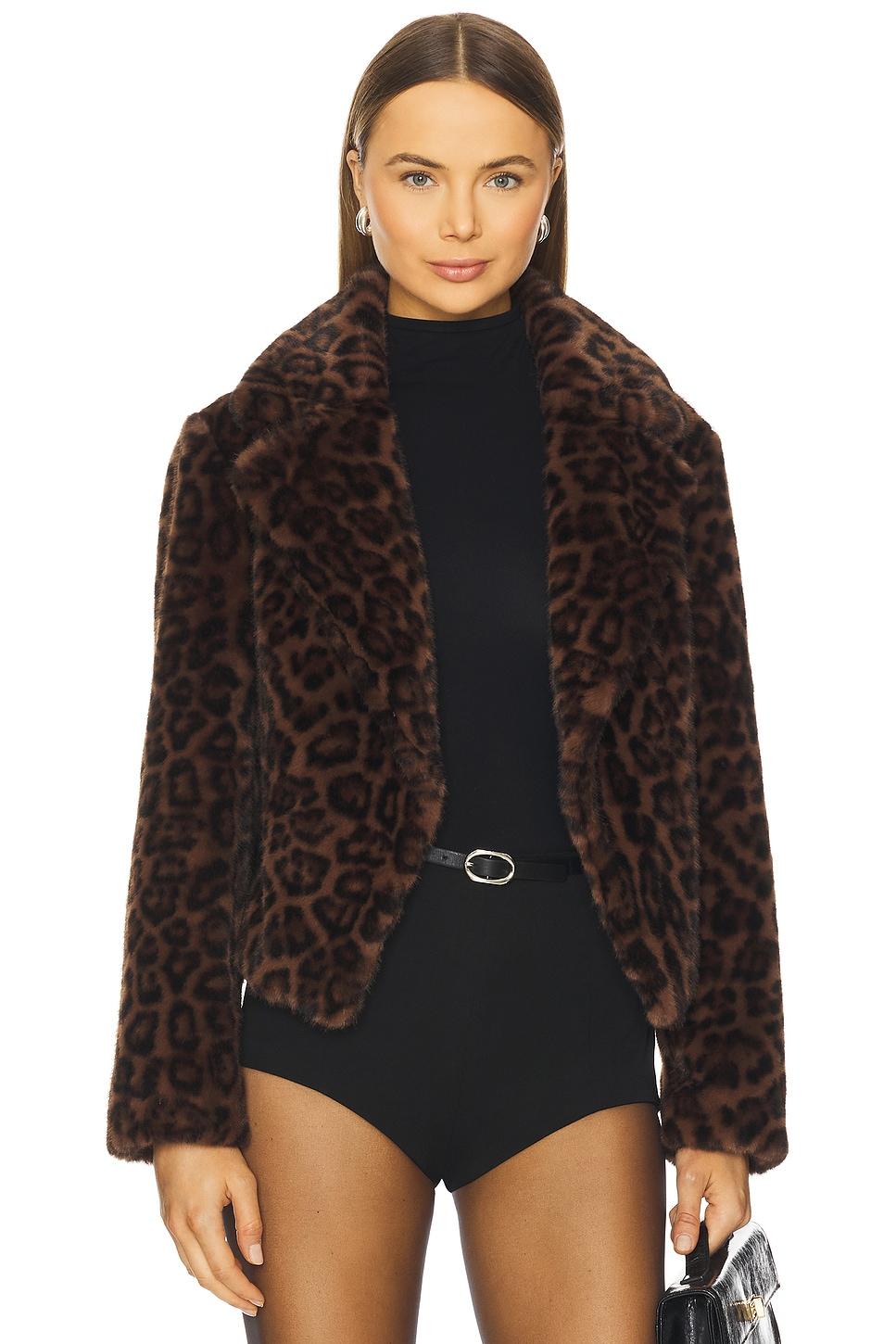 arya faux fur jacket