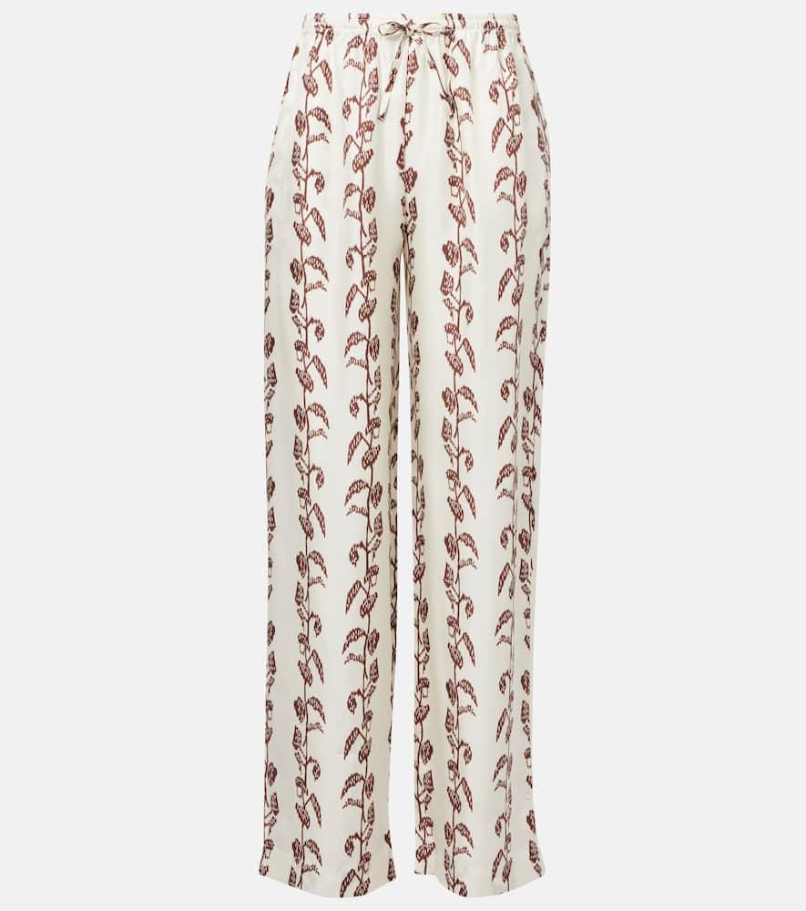 asceno aurelia silk twill wide