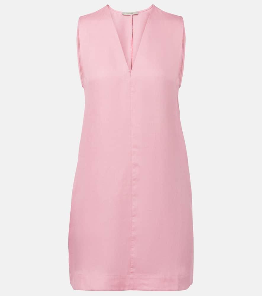 asceno derya linen minidress