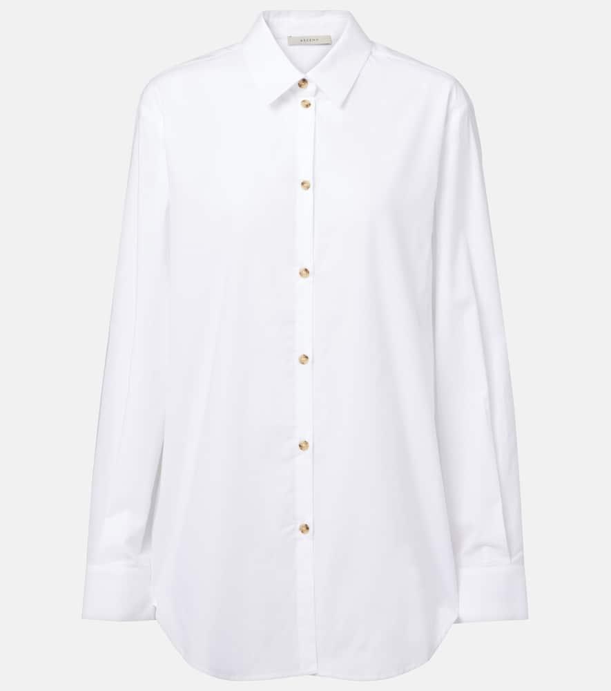 asceno london cotton poplin shirt