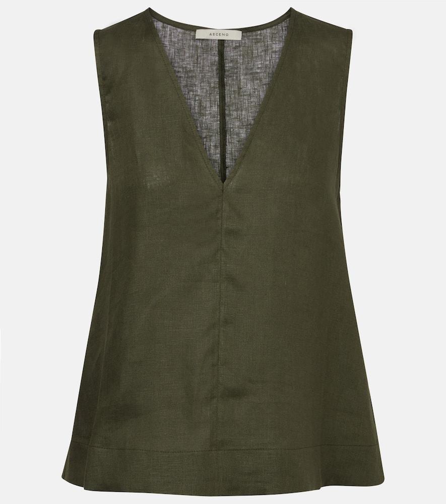 asceno manta linen top