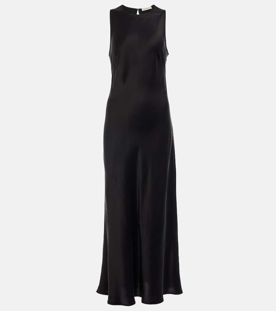 asceno valencia silk twill maxi dress