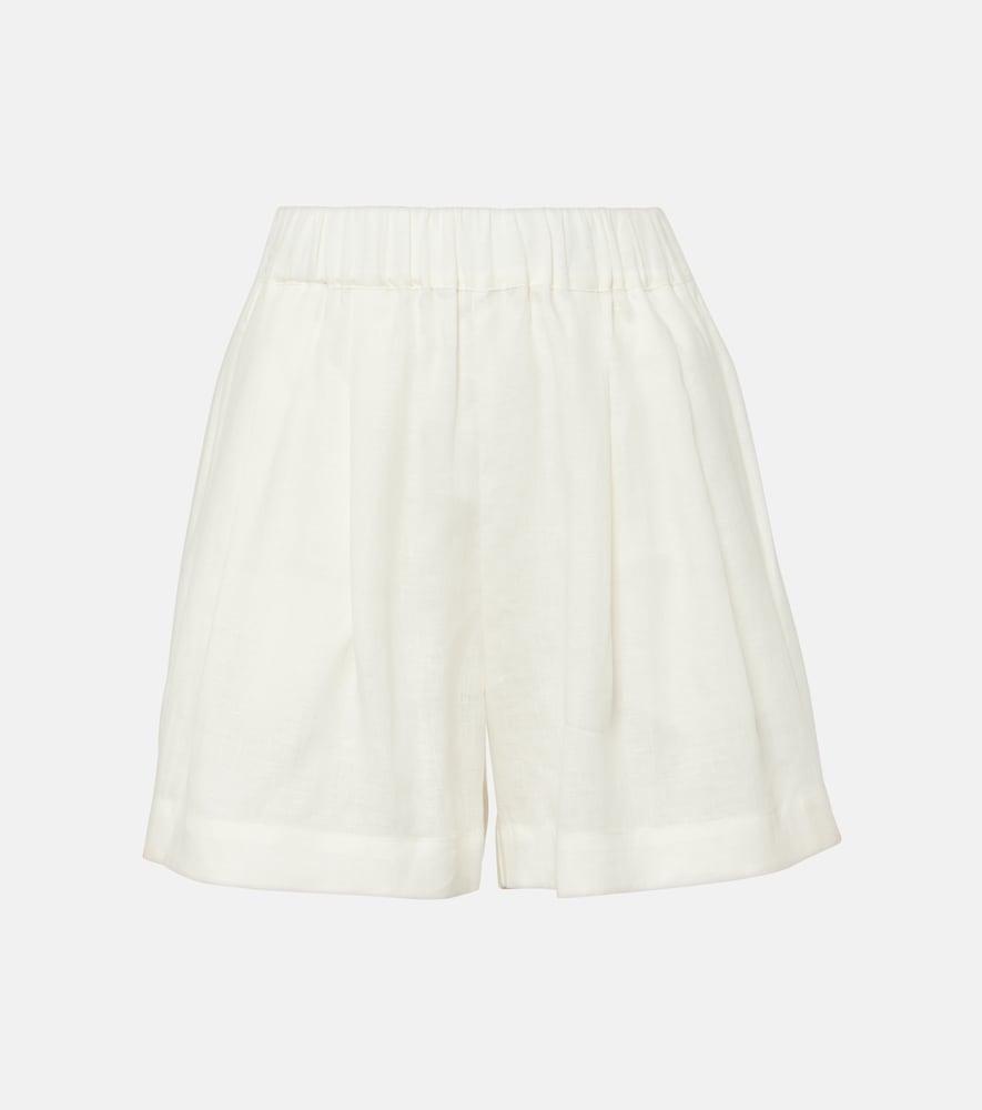 asceno zurich linen shorts