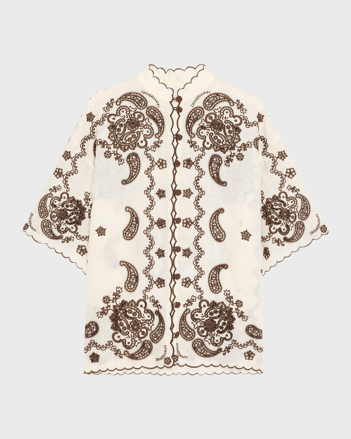 ascension embroidered shirt