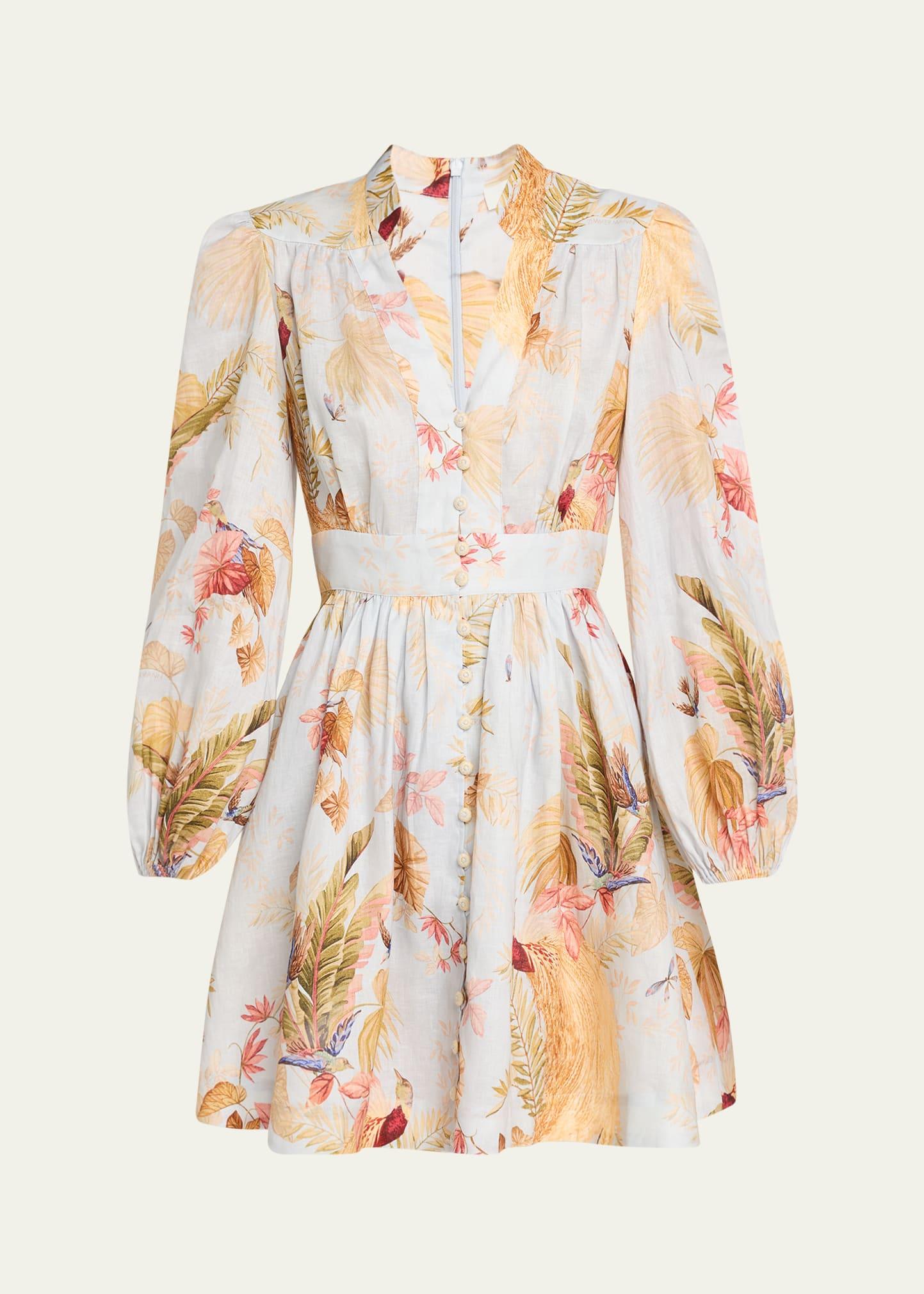 ascension plunge mini dress