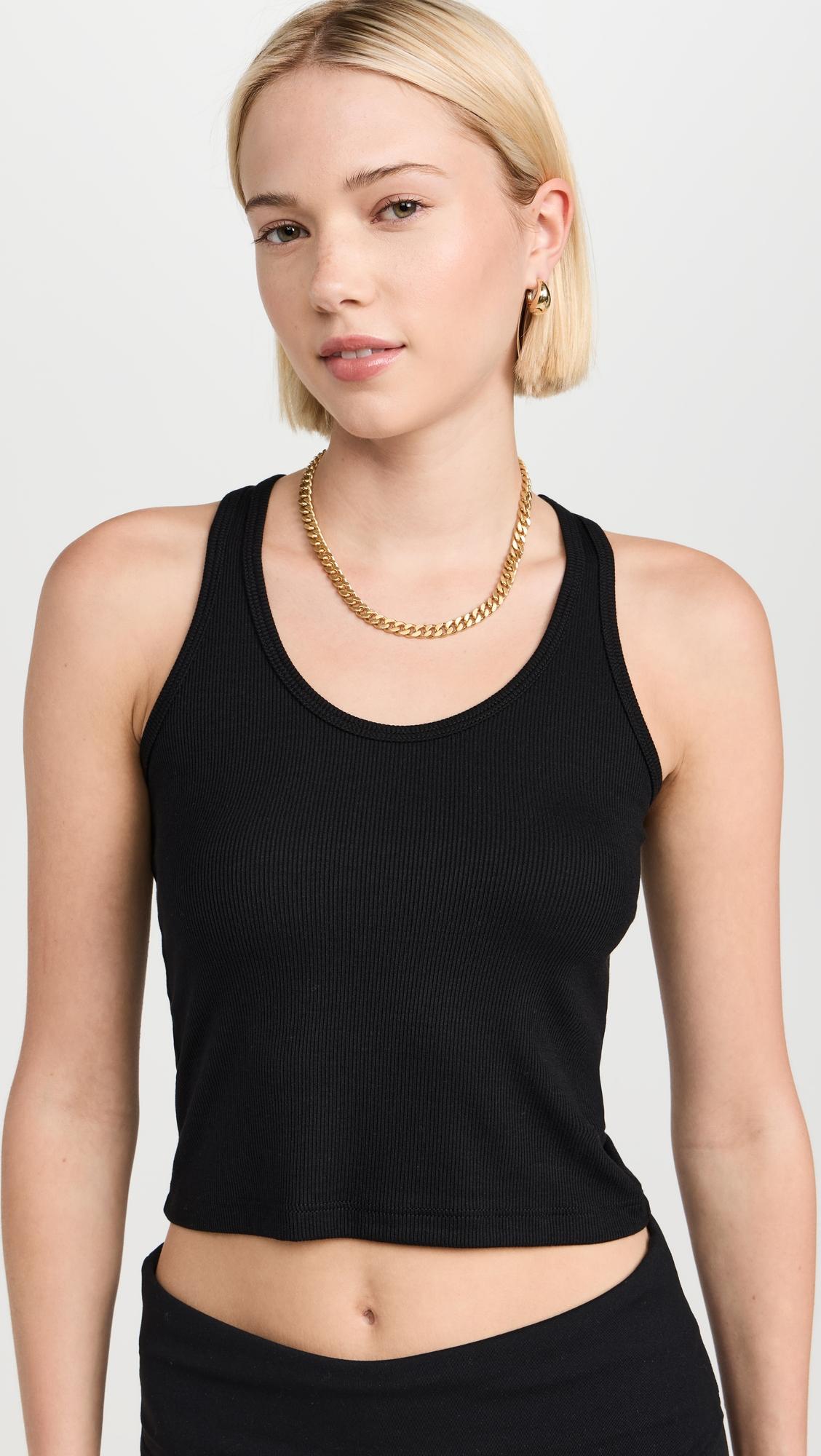 ashby rib crop top
