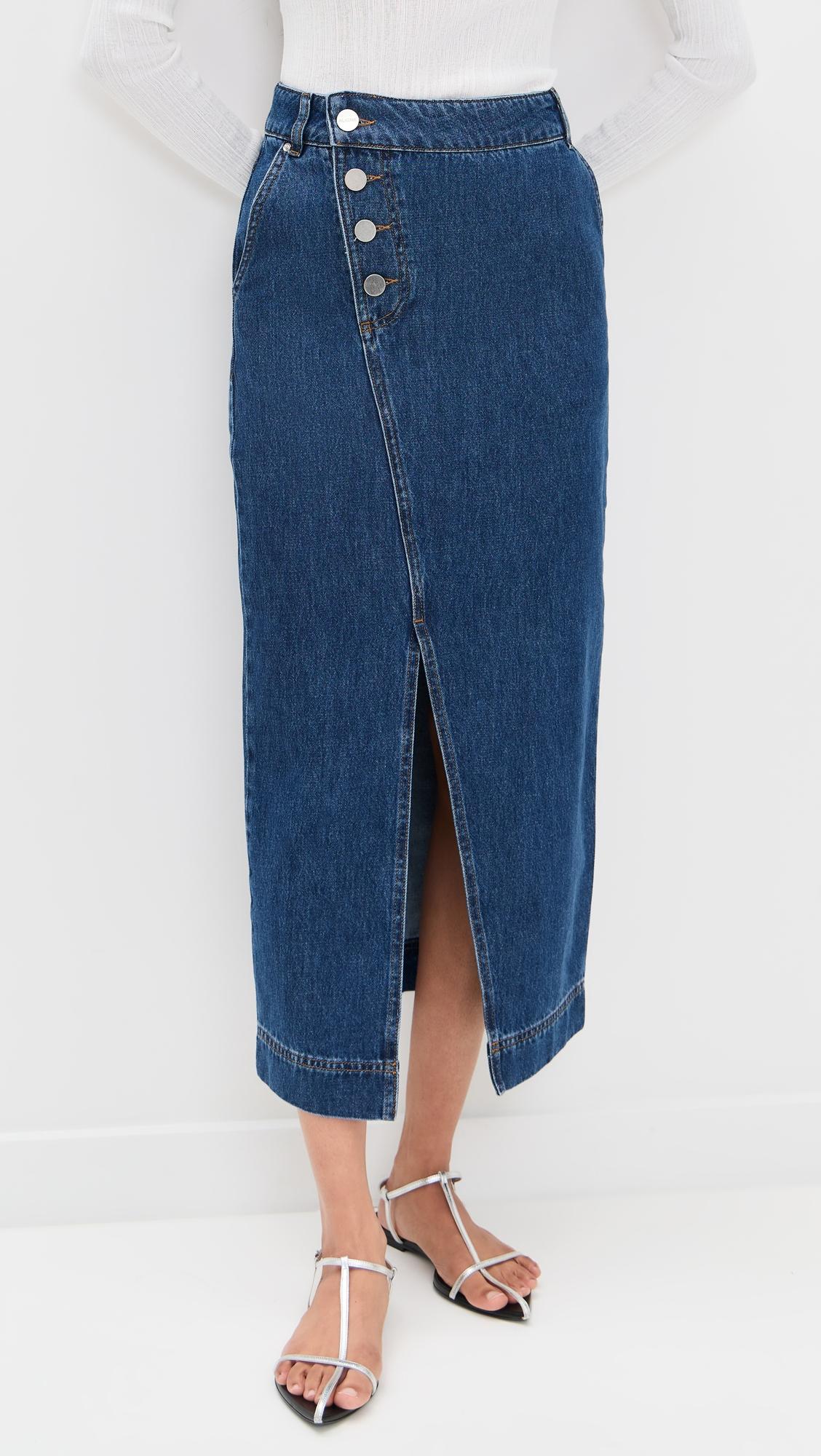 asher denim skirt