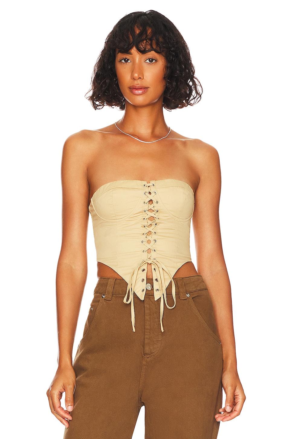 ashlyn lace up top