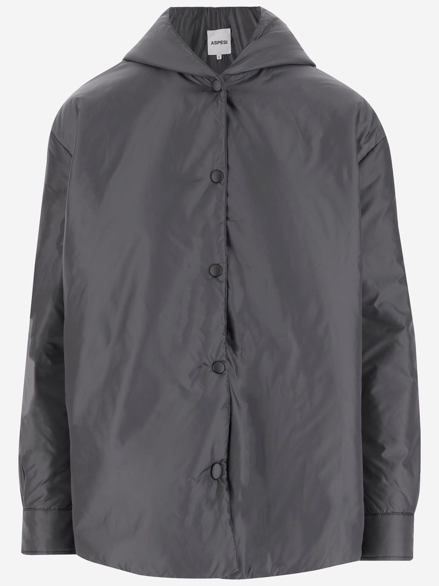 aspesi beth jacket made of nylon