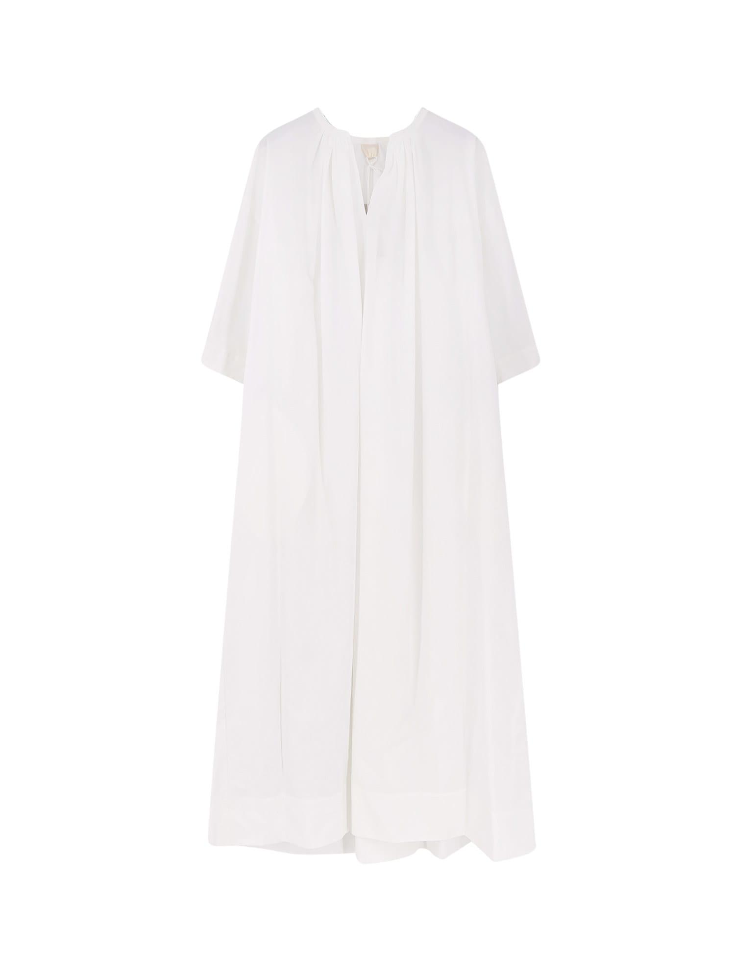 aspesi cotton long dress