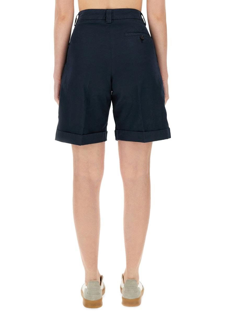 aspesi cotton shorts