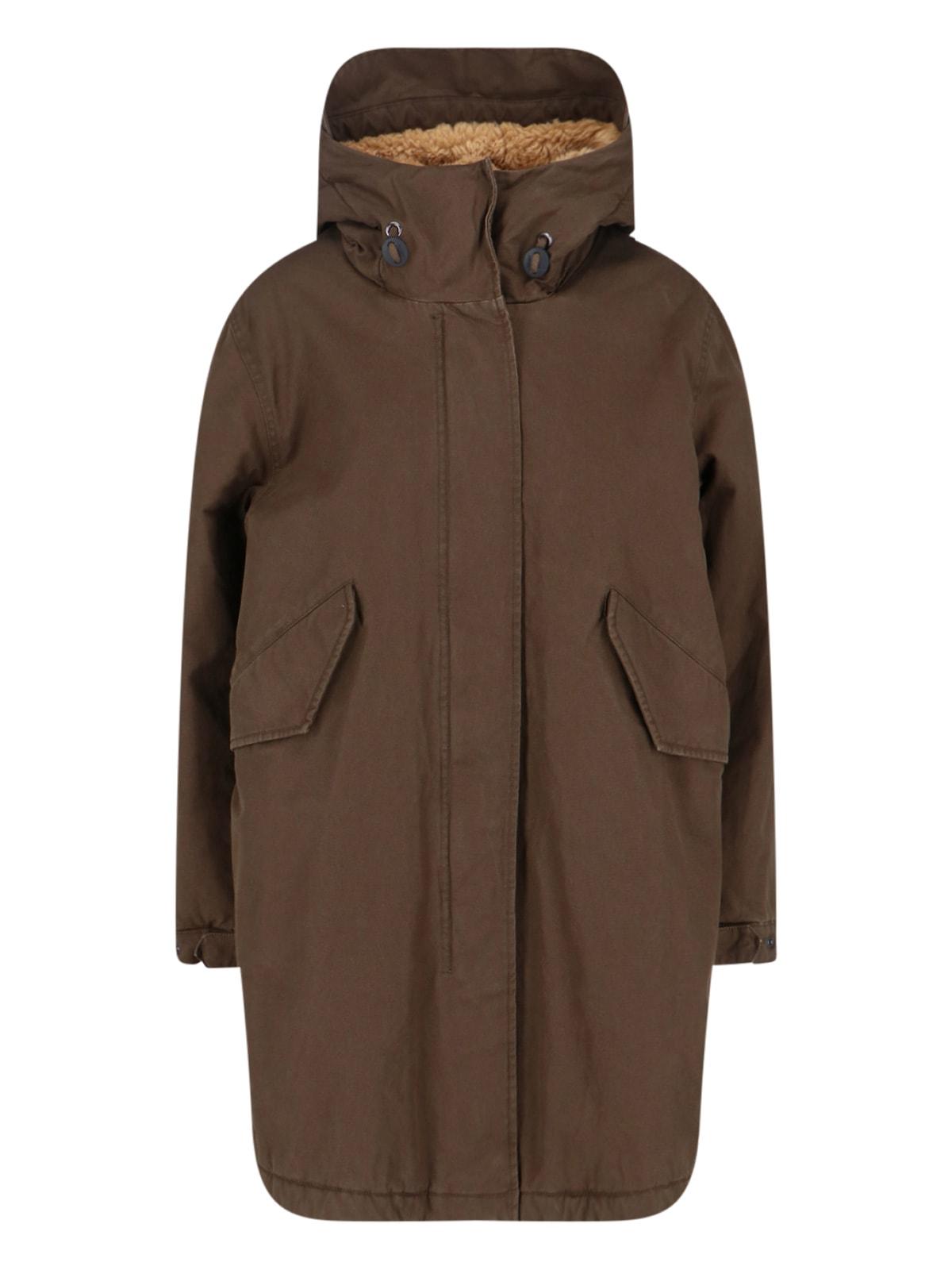 aspesi fuller hooded parka