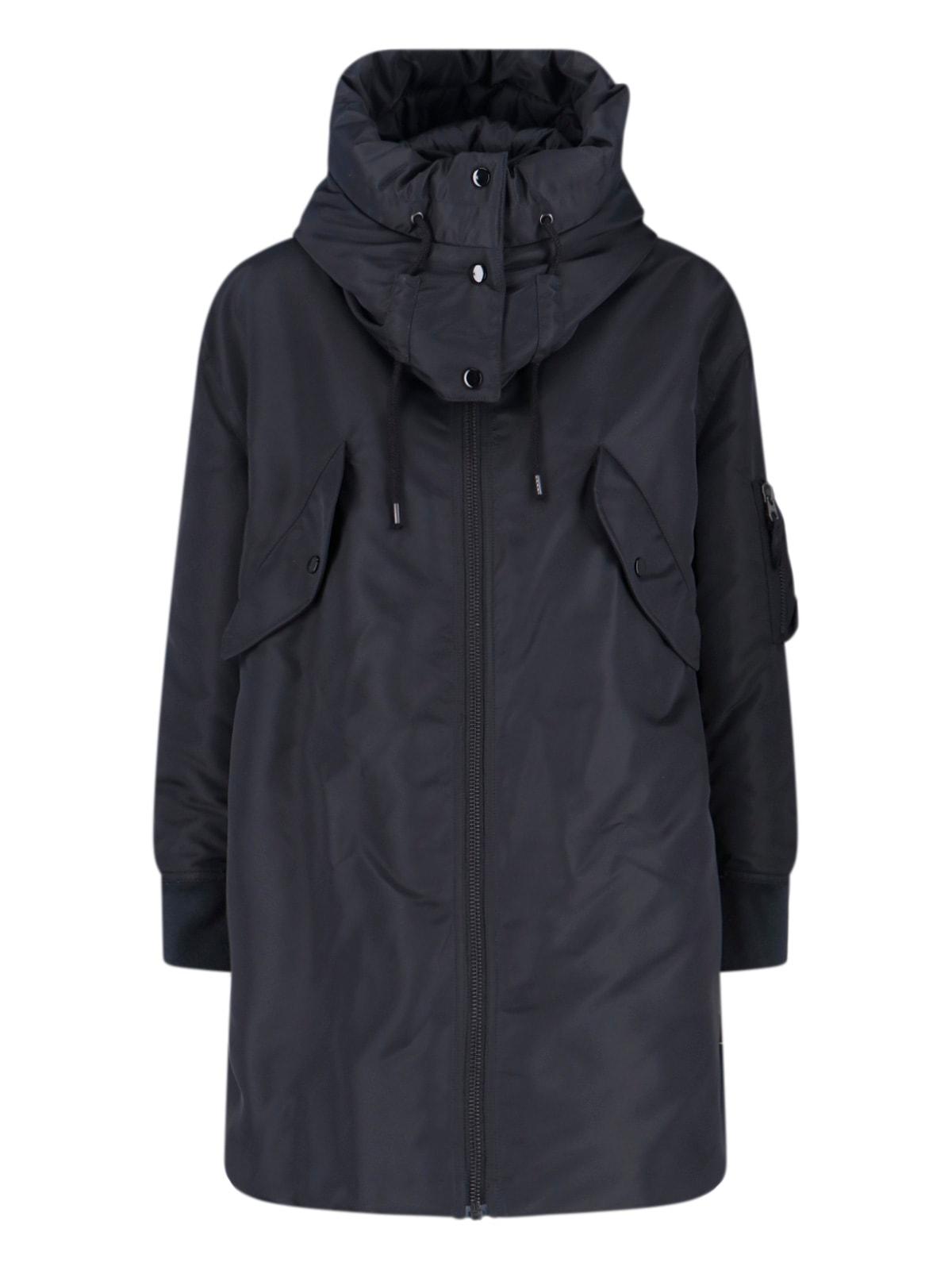 aspesi hooded coat