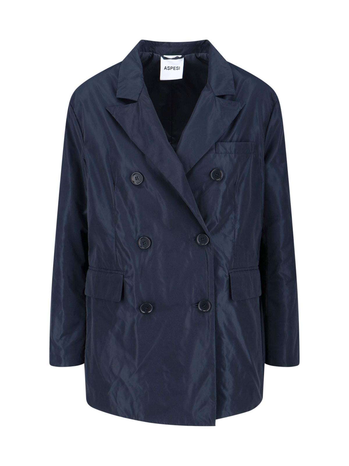 aspesi korine double-breasted blazer