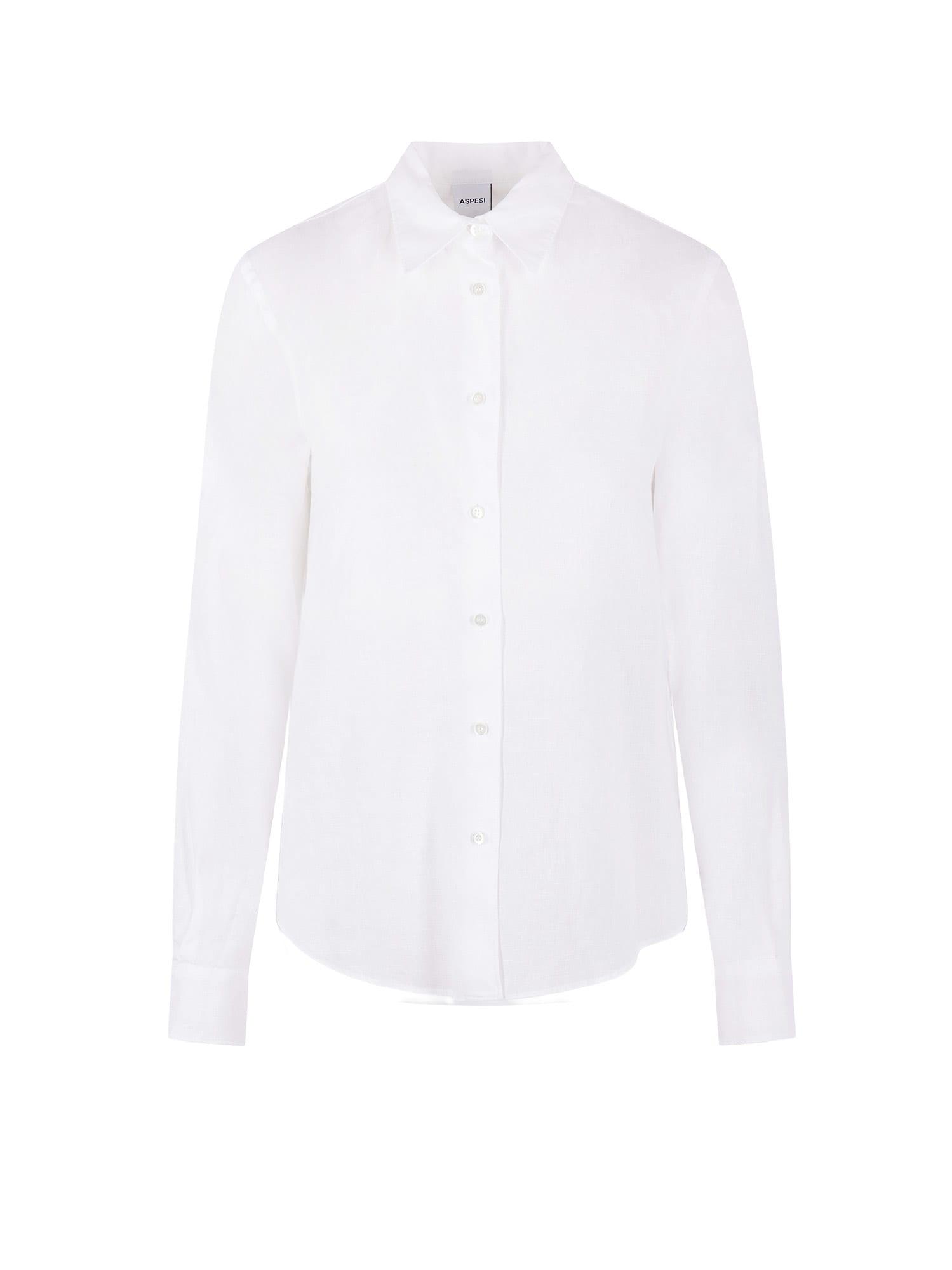 aspesi linen shirt