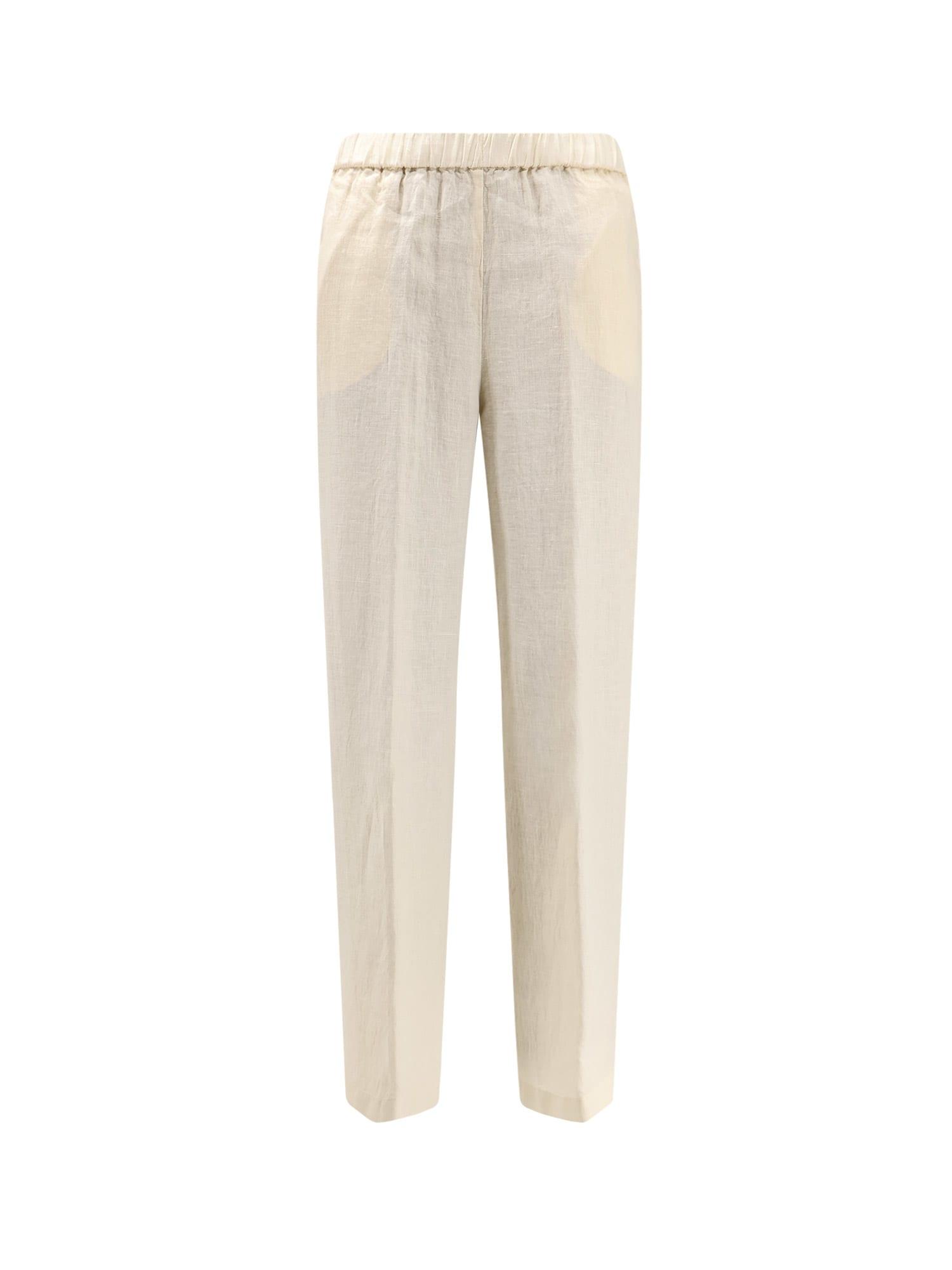 aspesi linen trousers