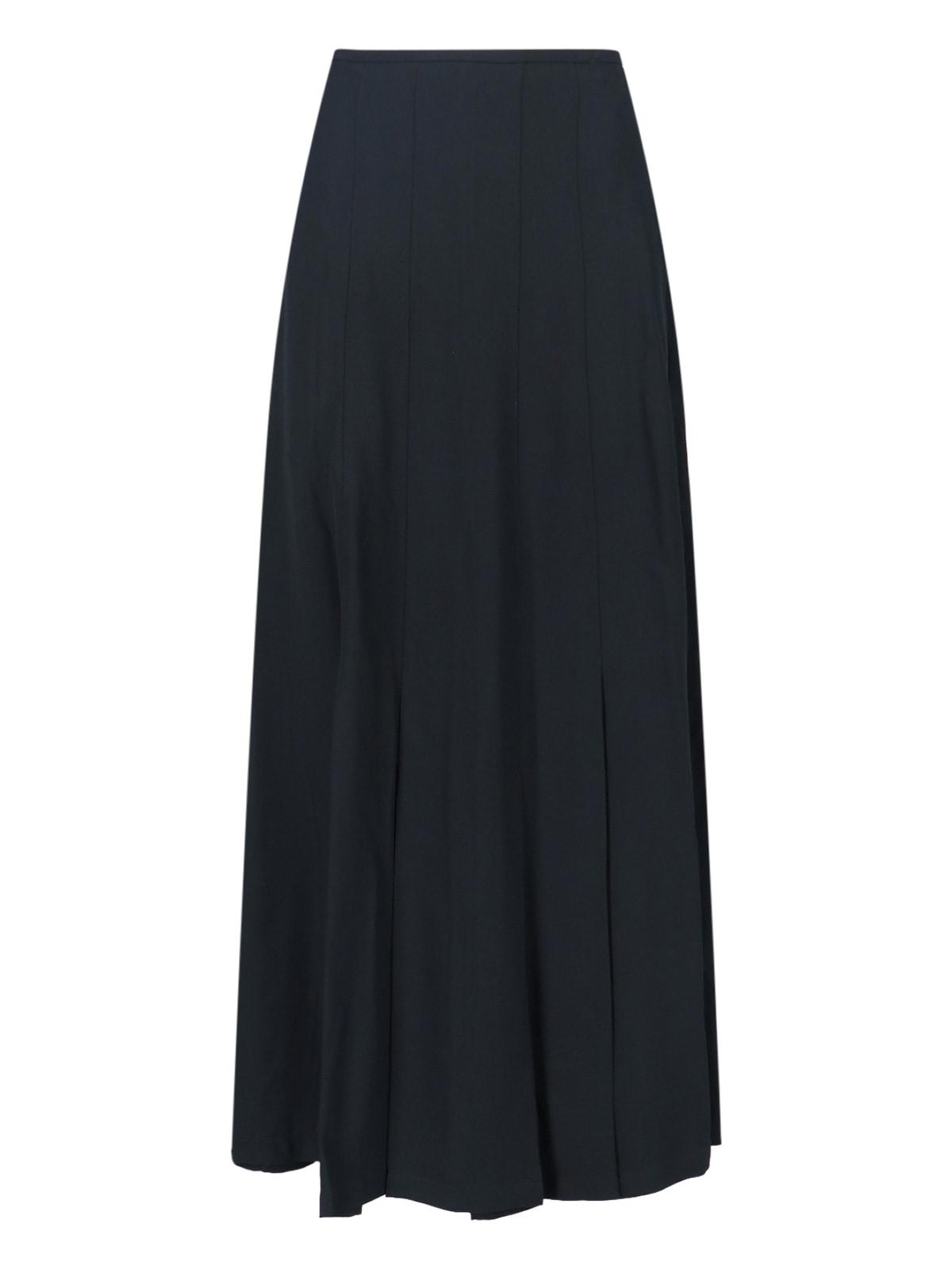 aspesi maxi viscose skirt