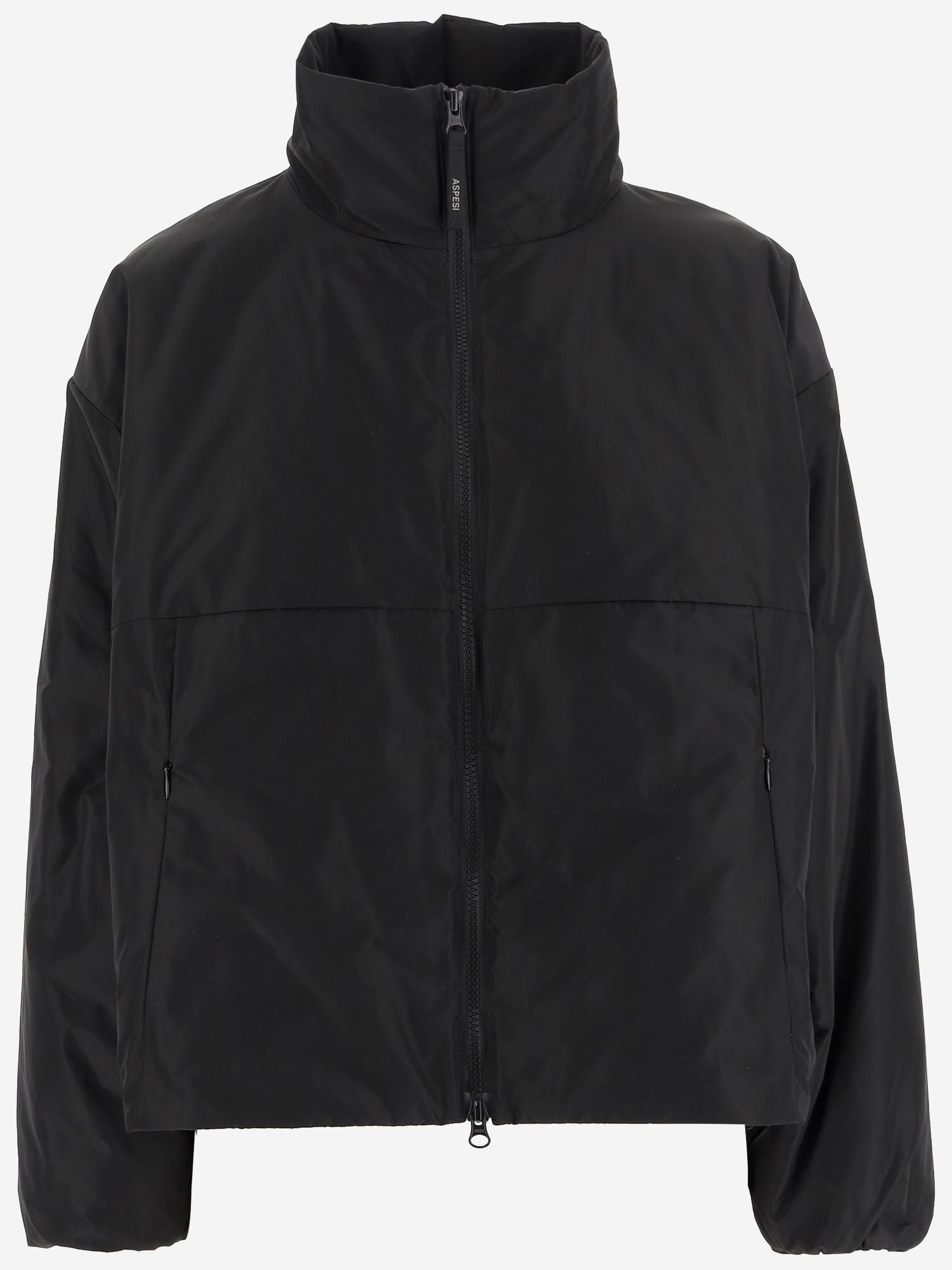 aspesi nylon bomber jacket