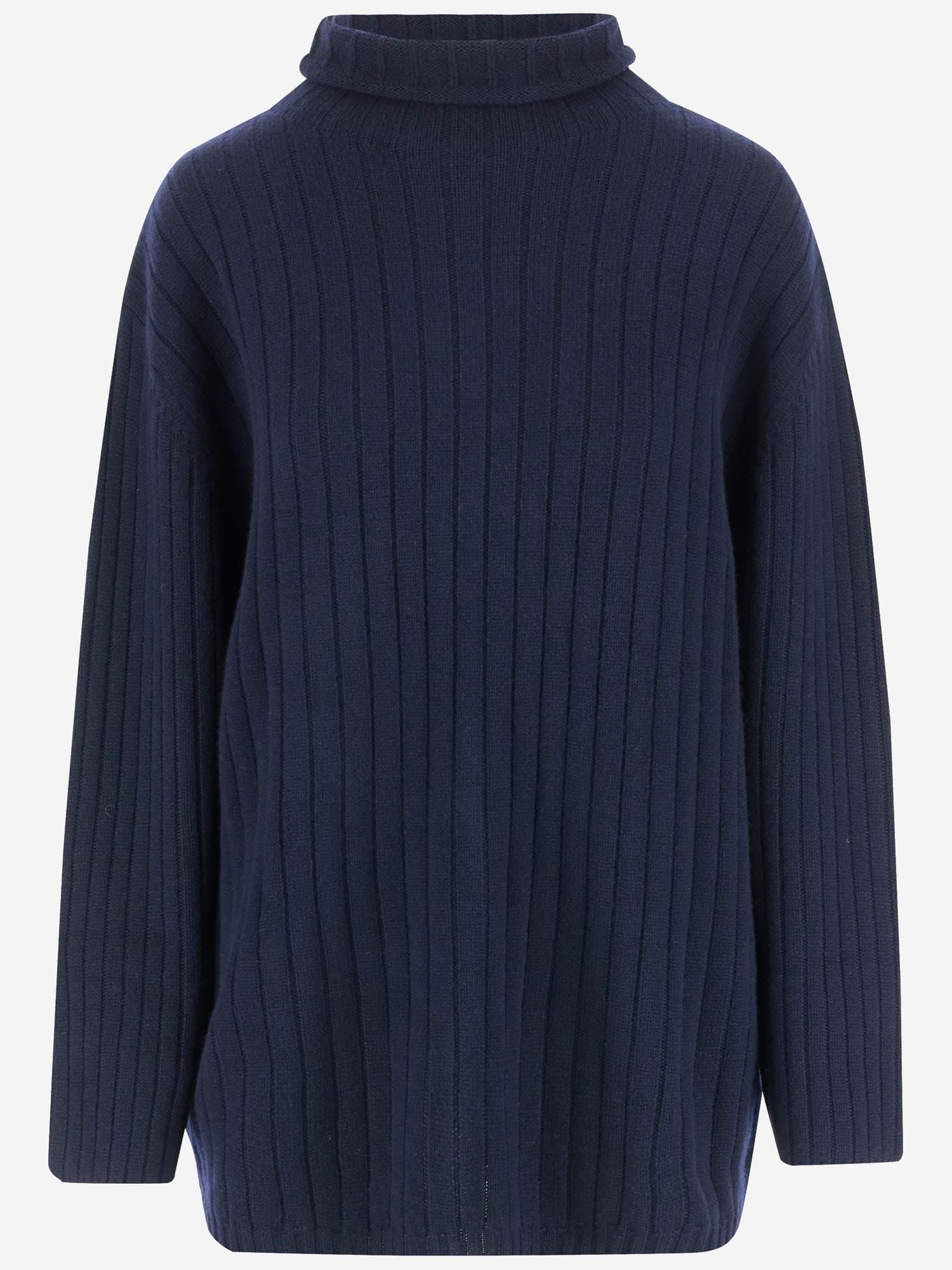 aspesi ribbed wool sweater