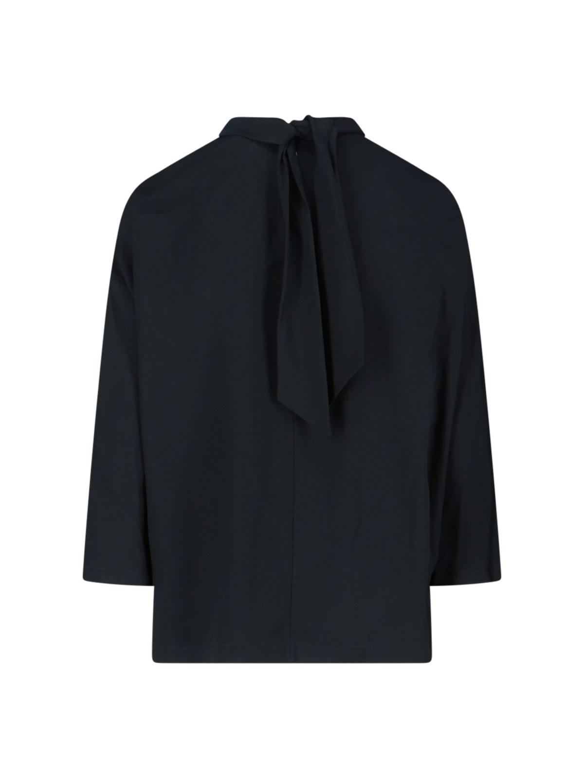 aspesi shirt with bow