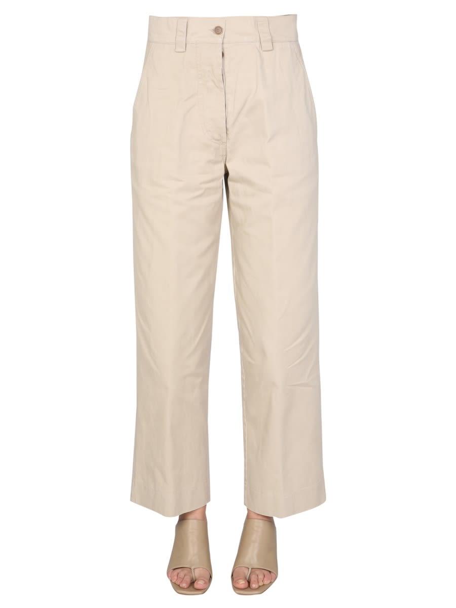 aspesi straight leg trousers