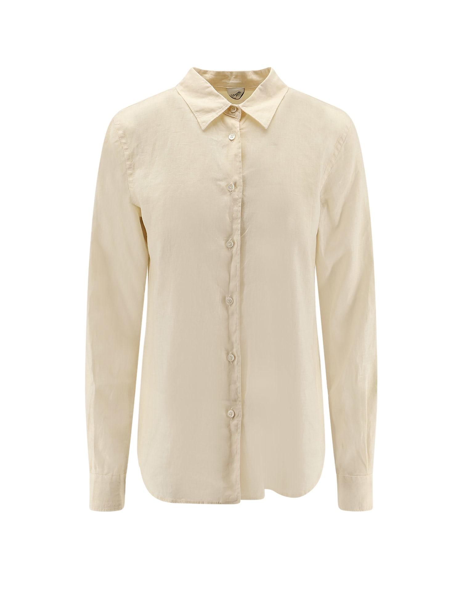 aspesi vissuto linen shirt