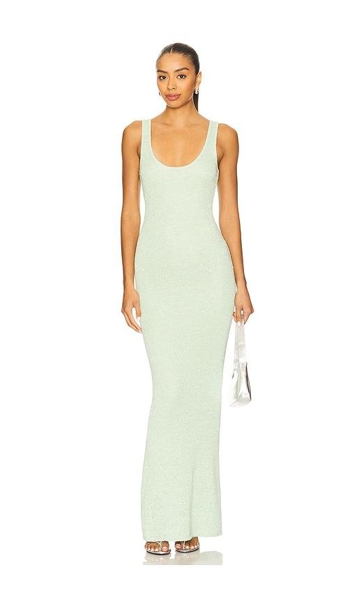 asta resort ana dress in sage.