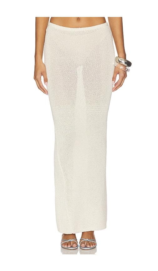 asta resort carolina skirt in ivory.