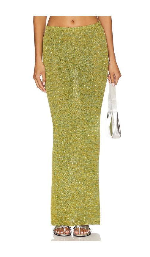 asta resort carolina skirt in olive.