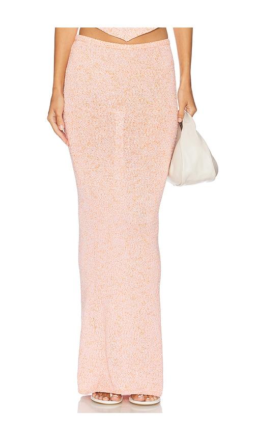 asta resort carolina skirt in peach.