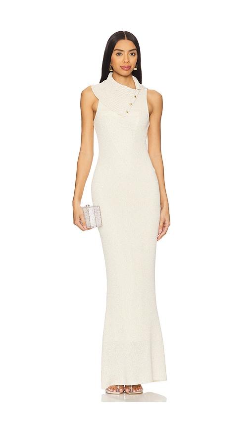 asta resort holly dress in cream.