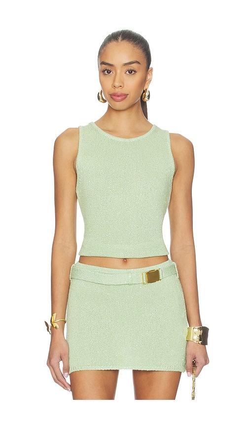 asta resort natalia top in mint.