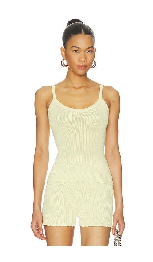 asta resort nina camisole in lemon.