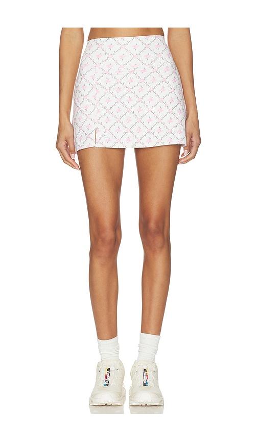 astoria tennis skirt in cream.