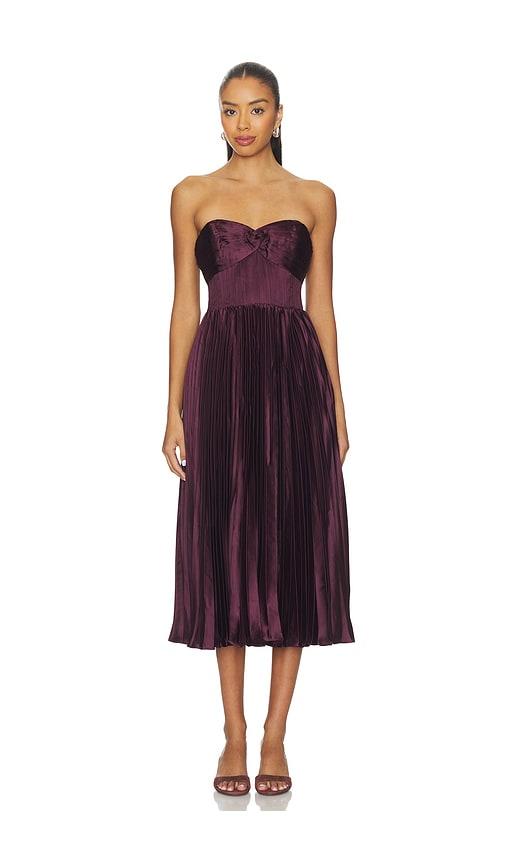 astr the label ascella dress in purple.